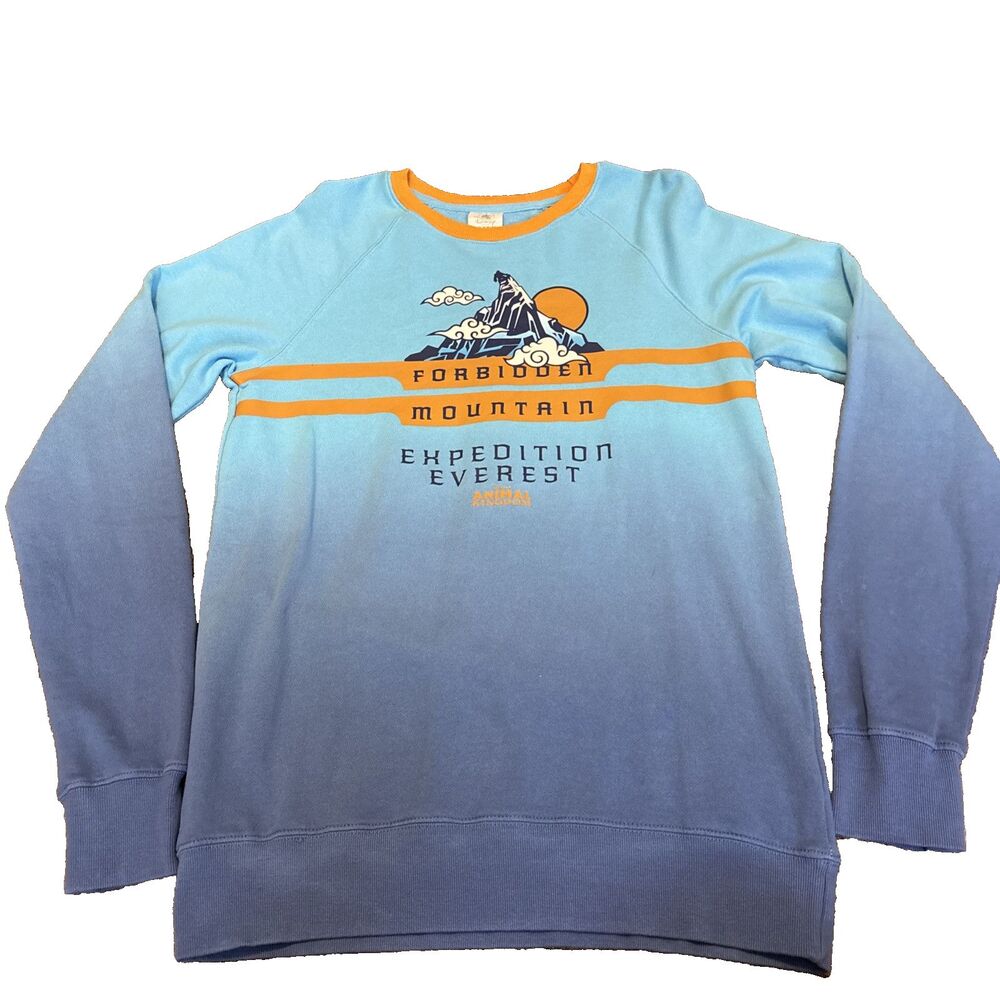 Walt Disney World Sweater Mens Expedition Everest Animal Kingdom Shirt Small
